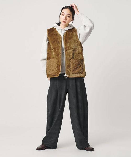 Barbour/＜Barbour＞KARIN フェイクファー ライナー ベスト/その他コート / ブルゾン
