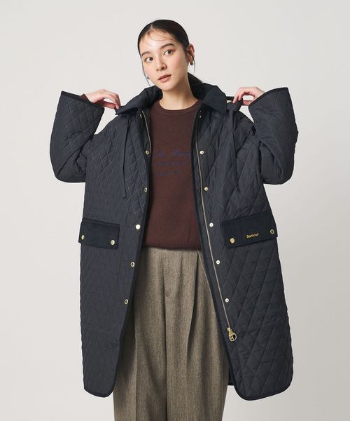 Barbour/＜Barbour＞RAVENSDEN キルティング ロングコート/中綿 / キルティングジャケット