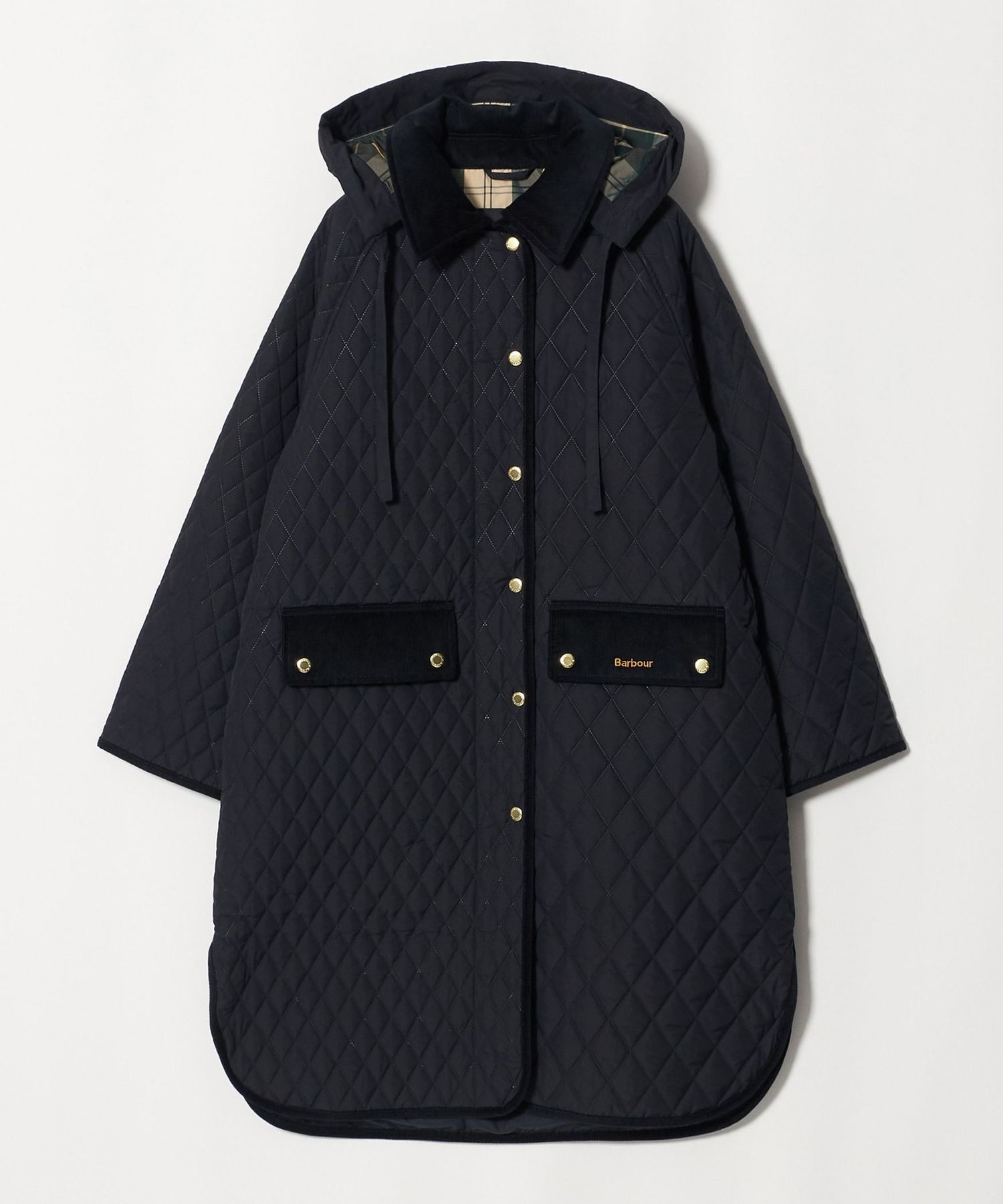 Barbour＞RAVENSDEN キルティング ロングコート