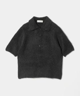 SAYAKA DAVIS/＜SAYAKA DAVIS＞COMPACT KNIT POLOCOLLAR Black/ニット/ニット / セーター