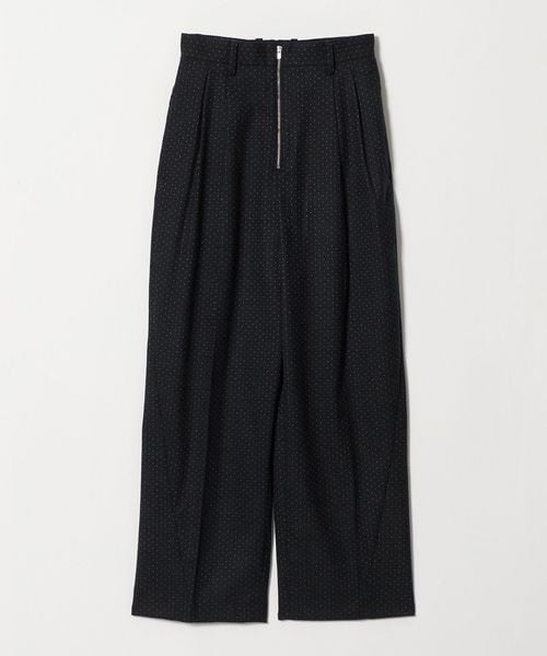 TanC TOKYO/＜TanC TOKYO＞ZIP FRONT DOT SLACKS/パンツ/スラックス