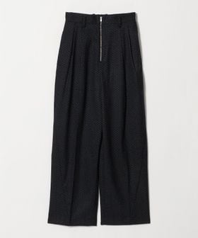 TanC TOKYO/＜TanC TOKYO＞ZIP FRONT DOT SLACKS/パンツ/スラックス