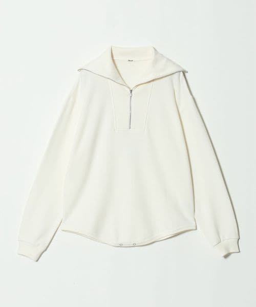 TanC TOKYO/＜TanC TOKYO＞SWEAT HALF ZIP ROMPERS/ロンパース/スウェット / パーカー