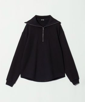 TanC TOKYO/＜TanC TOKYO＞SWEAT HALF ZIP ROMPERS/ロンパース/スウェット / パーカー