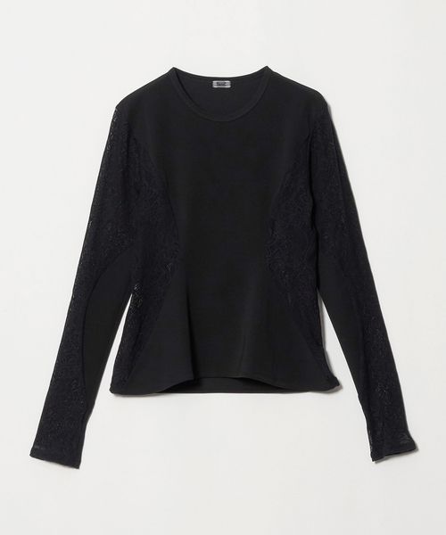 TanC TOKYO/＜TanC TOKYO＞PANEL LACE TOP/カットソー/Tシャツ / カットソー