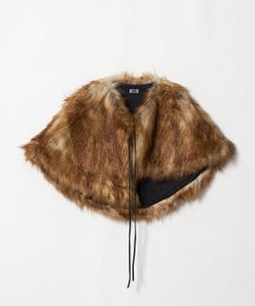 TanC TOKYO/＜TanC TOKYO＞FAKE FUR CAPE/ケープ/ストール / マフラー