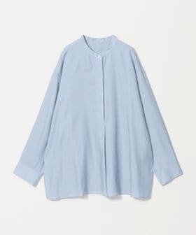 BEAUTY&YOUTH/キュプラコットン スキッパー ブラウス/シャツ / ブラウス