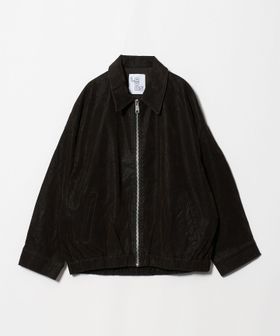 LAYAS/＜LAYAS＞レザーライク ジップ ブルゾン/その他コート / ブルゾン