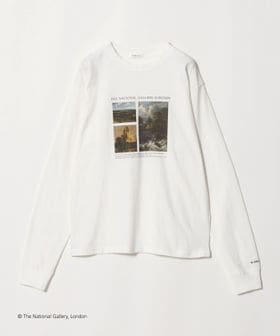 ＋81BRANCA/【別注】＜＋81BRANCA＞The National Gallery London グラフィック Tシャツ/Tシャツ / カットソー