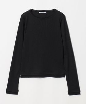 BEAUTY&YOUTH/ポリエステルコットン テレコ チュール ドッキングプルオーバー/Tシャツ / カットソー