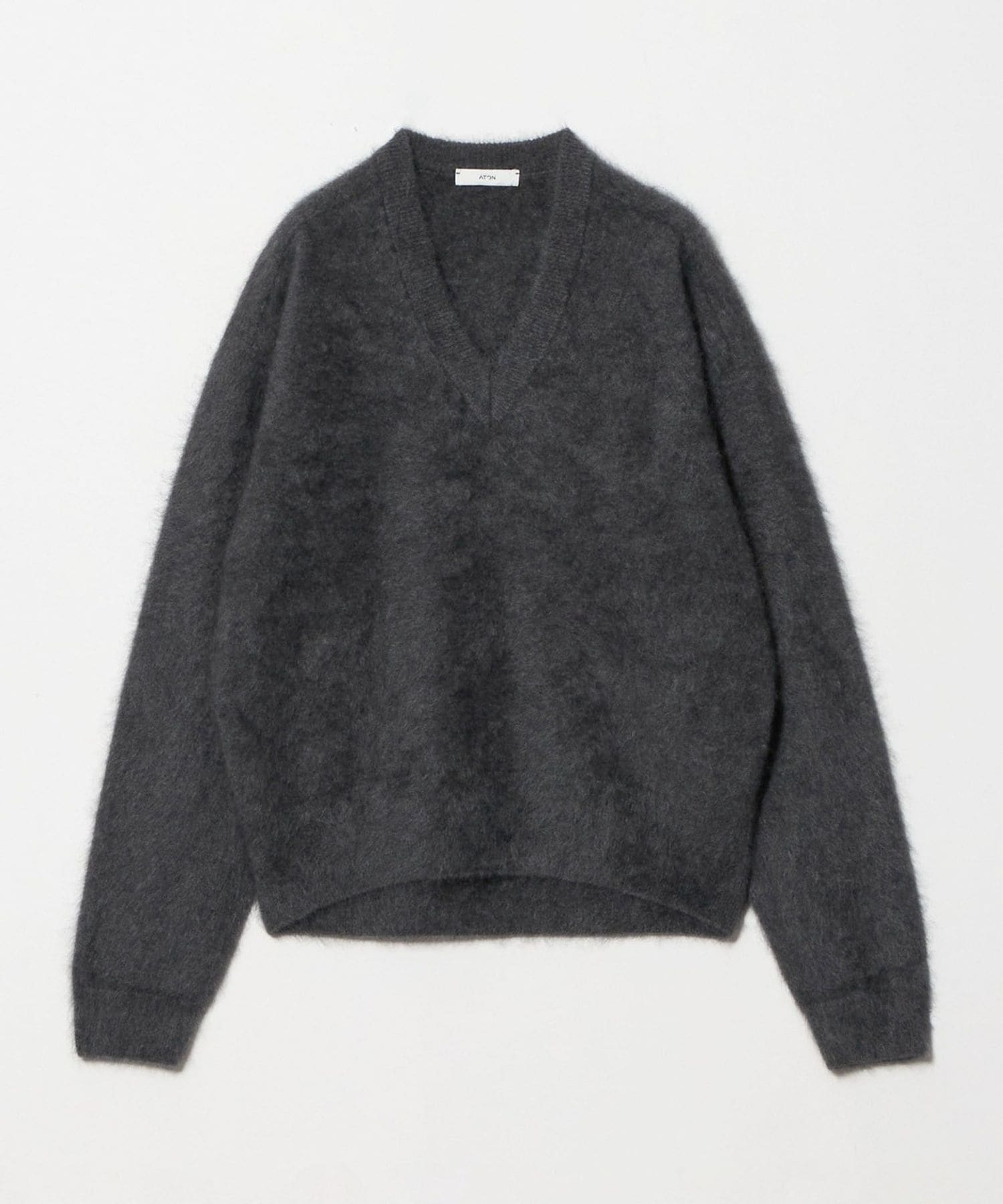 ATON＞CASHMERE FUR V NECK SWEATER/ニット