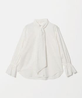BEAUTY&YOUTH/コットン ボウタイ ギャザーカフス シャツ/シャツ / ブラウス