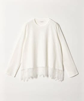 BEAUTY&YOUTH/レースコンビ ロングスリーブ カットソー/Tシャツ / カットソー