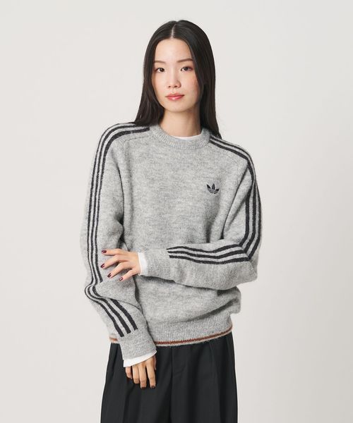 adidas Originals/＜adidas Originals＞スリーストライプス フラッフィー ニットプルオーバー/ニット / セーター