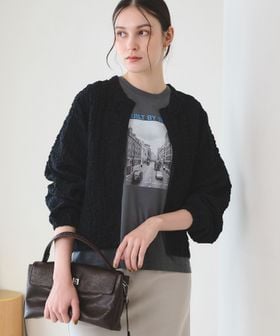 BEAUTY&YOUTH/【WEB限定】シャーリング ジップ シャツ/その他トップス