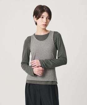 BEAUTY&YOUTH/【WEB限定】タンクトップ レイヤード カットソー/Tシャツ / カットソー