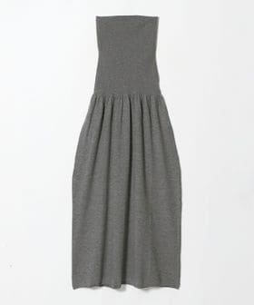 AMOMENTO/＜AMOMENTO＞SHIRRING KNIT MAXI DRESS/ワンピース/Tシャツ / カットソー
