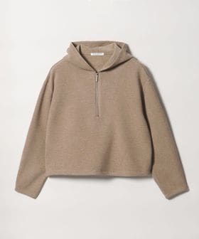 BEAUTY&YOUTH/ダンボール ハーフジップ フーディ/Tシャツ / カットソー