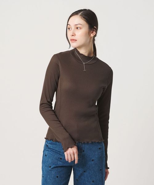 BEAUTY&YOUTH/ポリエステルコットンテレコ メロー タートルネック カットソー/Tシャツ / カットソー