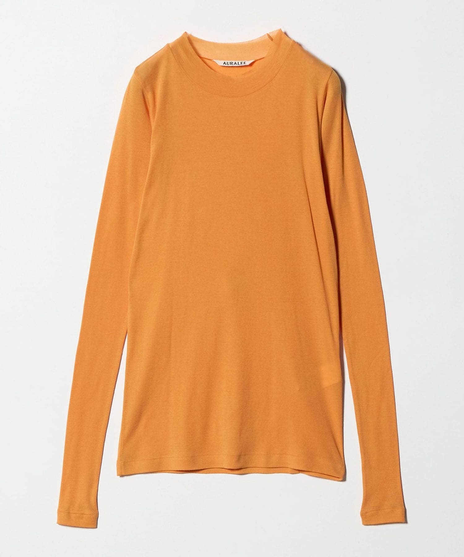 AURALEE＞シアーコットン ロングスリーブTシャツ