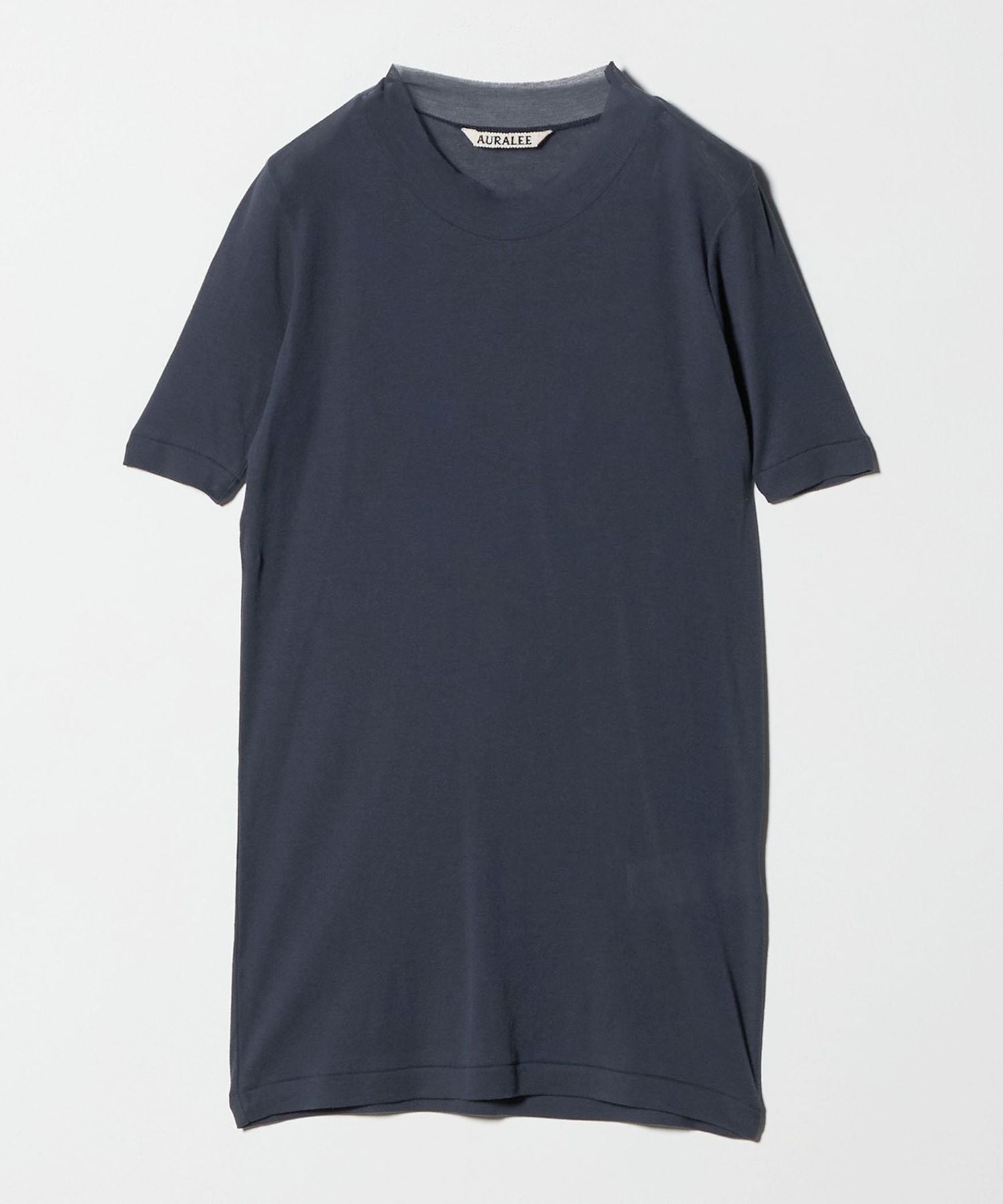 AURALEE＞シアーコットン ショートスリーブTシャツ
