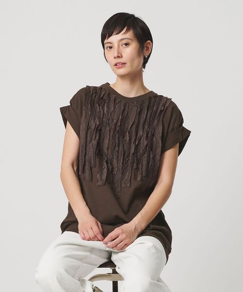 dahl'ia/＜dahl’ia＞リメイク ショートスリーブ Tシャツ/Tシャツ / カットソー