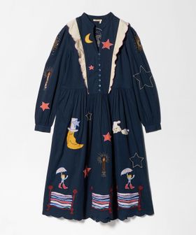 STELLA NOVA/＜STELLA NOVA＞BEAD EMBELLISHED MIDI DRESS/ドレス/ワンピース