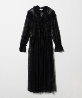 STELLA NOVA/＜STELLA NOVA＞SHEER LACE MAXI CAPE DRESS/ドレス/ワンピース