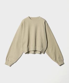 H BEAUTY&YOUTH/＜H＞コットン ヴィンテージ バックガゼット スウェットプルオーバー/スウェット / パーカー