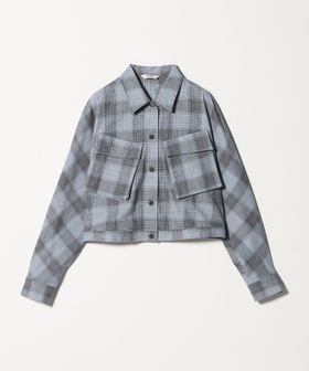 PHEENY/＜PHEENY＞チェック ショートシャツ/シャツ / ブラウス