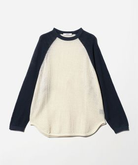 PHEENY/＜PHEENY＞メッシュ ラグラン ロングスリーブ プルオーバー/Tシャツ / カットソー