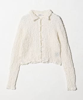 PHEENY/＜PHEENY＞SHRINK LACE CROPPED SHIRT/シャツ/シャツ / ブラウス