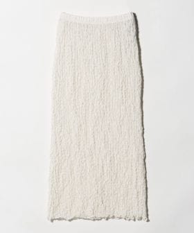 PHEENY/＜PHEENY＞SHRINK LACE FRILL SKIRT/スカート/ミモレ / ロング