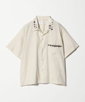 TOGA TOO/＜TOGA TOO＞メタルスタッズ ショートスリーブシャツ/シャツ / ブラウス