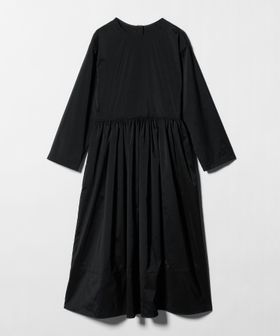 BEAUTY&YOUTH/ポリエステル ギャザーフレアワンピース/ワンピース