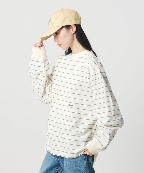 L.L.Bean/＜L.L.Bean＞ユニオン  ロングスリーブ ボーダーTシャツ/Tシャツ / カットソー