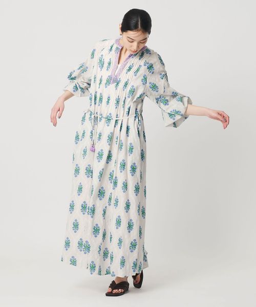 ne Quittez pas/＜ne Quittez pas＞プリント ワンピース/ワンピース