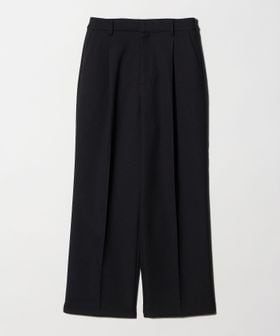 BEAUTY&YOUTH/リネンライク ワイドストレートパンツ ウォッシャブル/イージーパンツ