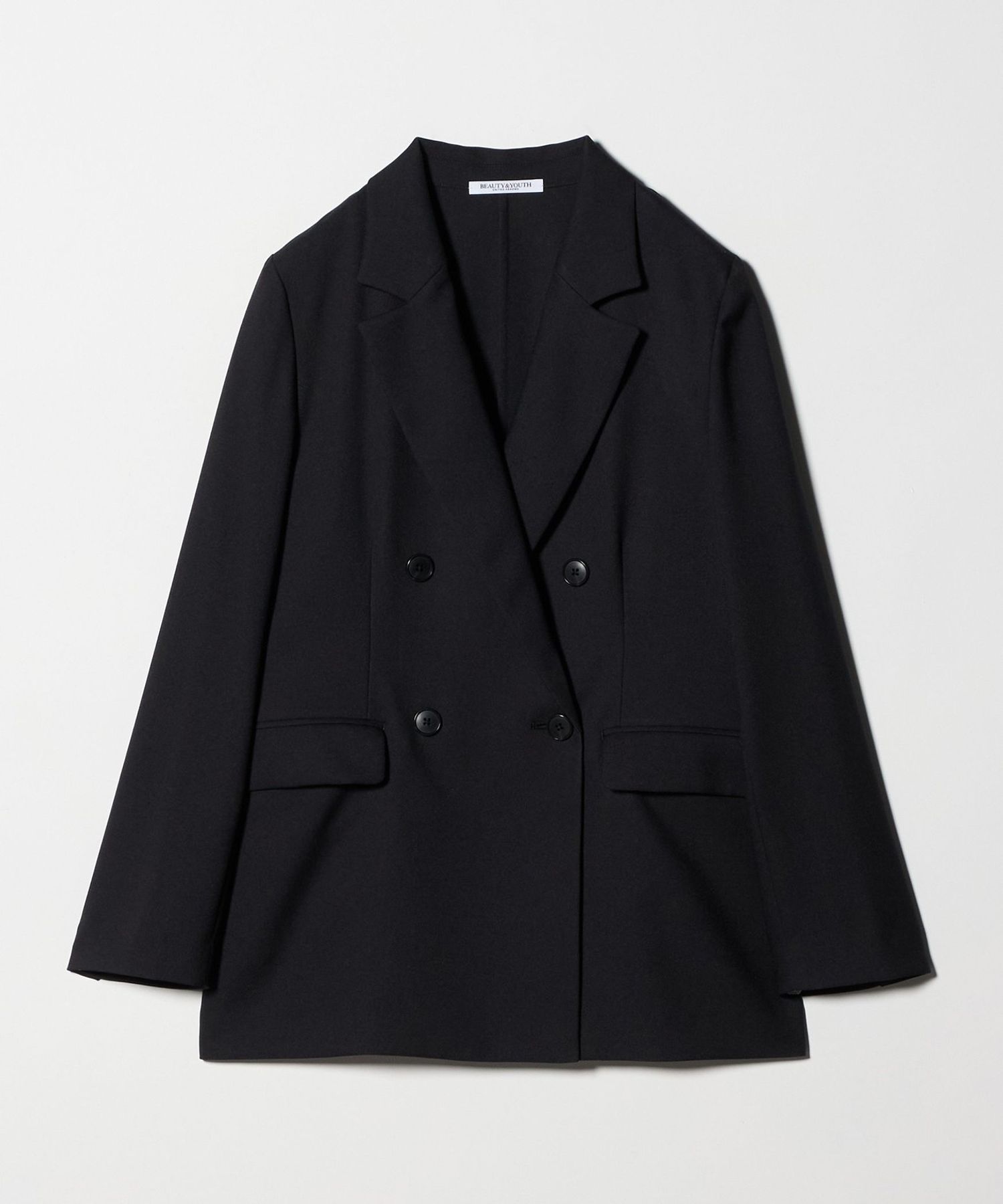 リネンライク ダブルジャケット