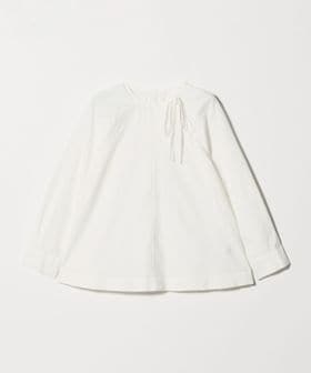 BEAUTY&YOUTH/リボンタイ ノーカラーブラウス/シャツ / ブラウス