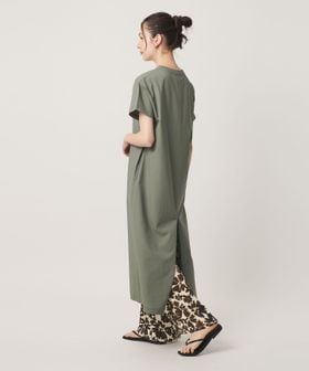 BEAUTY&YOUTH/【別注】＜THOUSAND MILE＞ショートスリーブワンピース UVカット 吸汗速乾/ワンピース