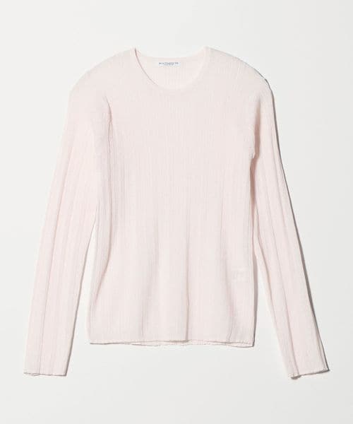 BEAUTY&YOUTH/ランダムリブ ニットプルオーバー ウォッシャブル/ニット / セーター