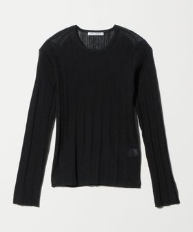 BEAUTY&YOUTH/ランダムリブ ニットプルオーバー ウォッシャブル/ニット / セーター