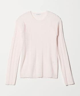 BEAUTY&YOUTH/ランダムリブ ニットプルオーバー ウォッシャブル/ニット / セーター