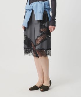 H BEAUTY&YOUTH/＜H＞レース ドッキング ハーフパンツ/ショート / ハーフパンツ