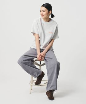 Samplee/【別注】＜Samplee＞ショートスリーブ Tシャツ ライトグレー/Tシャツ / カットソー