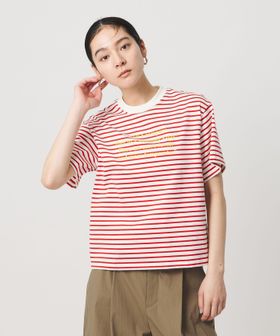 Samplee/【別注】＜Samplee＞ボーダー ショートスリーブTシャツ/Tシャツ / カットソー