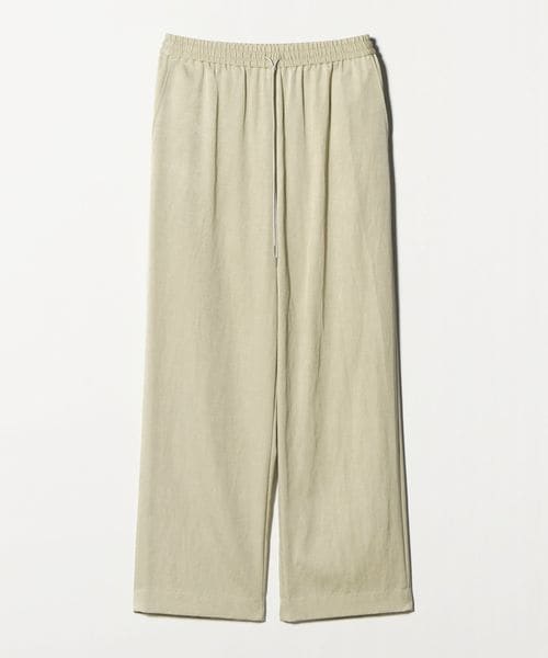 BEAUTY&YOUTH/サテンドロースト ワイドパンツ ウォッシャブル/イージーパンツ