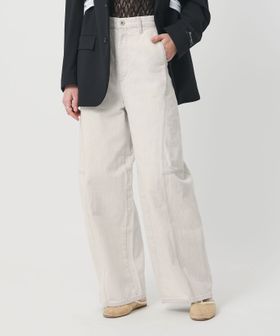 H BEAUTY&YOUTH/＜H＞13oz デニム バレルパンツ/デニムパンツ