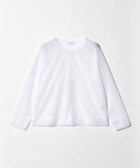 BEAUTY&YOUTH/オーガンジー ラグランスリーブカットソー ウォッシャブル/Tシャツ / カットソー